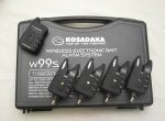 Набор из 4-х электронных сигнализаторов поклевки с радиопейджером KOSADAKA W99s