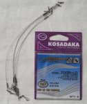 Поводки оснащенные "KOSADAKA" 7005-LL 1x7 10cm. 3,5kg.