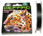 Плетеная леска Scorana "GEPARD" braided line 0.12mm. зелёная