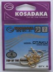 Крючки "KOSADAKA" OTAKU 3303 Gold Size №4. 0,62mm.