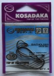 Крючки "KOSADAKA" BAITHOLDER 3505 BN Size 1/0. 1,08mm.