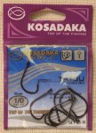 Крючки "KOSADAKA" TATSU 3093 BN Size 1/0. 0,98mm.