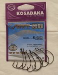 Крючки "KOSADAKA" B-SOI 3027 BN Size 4. 0,73mm.