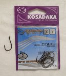 Крючки "KOSADAKA" OTAKU 3303 BN Size №2. 0,84mm.