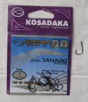 Крючки "KOSADAKA" TANAGO 3033 BN Size 7. 0,50mm.