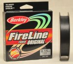 Плетеная леска "Berkley" Fireline 0,15mm. Smoke/Fumee