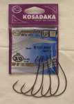 Крючки "KOSADAKA" B-SOI WORM 3027 BN Size 3/0. 0,98mm.