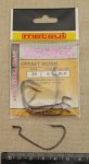Крючки офсетные METSUI "OFFSET WORM" size 3/0