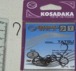 Крючки "KOSADAKA" TATSU 3093 BN Size 5. 0,67mm.