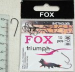 Крючки "FOX" Baitholder  Size 6