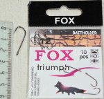 Крючки "FOX" Baitholder  Size 4