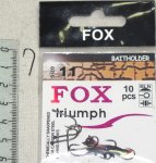 Крючки "FOX" Baitholder  Size 11