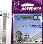 Застёжка для Мушек "KOSADAKA" 1077  Size L.