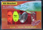 Набор блёсен Mepps "AGLIA KIT BROCHET"