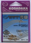 Крючки "KOSADAKA" OTAKU 3303 Glod Size №12. 0,43mm.