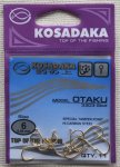 Крючки "KOSADAKA" OTAKU 3303 Gold Size №6. 0,56mm.
