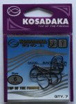 Крючки "KOSADAKA" BAITHOLDER 3505 BN Size 6. 0,85mm.