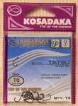 Крючки "KOSADAKA" TATSU 3093 BN Size 16. 0,38mm.