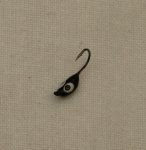 Мормышка вольфрамовая "Личинка". 2 мм. 0,25 гр.
