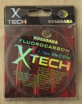 Леска флюорокарбон KOSADAKA "X-TECH" 0.19мм