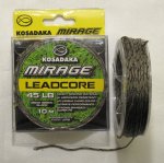 LEADCORE KOSADAKA "Mirage" 45 LB. 10 m. зел/черн