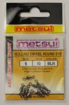 Вертлюги "METSUI" ROLLING SWIVEL ROUND EYE, №6