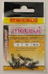 Вертлюги "METSUI" ROLLING SWIVEL ROUND EYE, №4